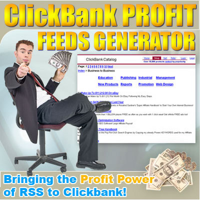 Product picture Click Bank Profit Feeds Generator